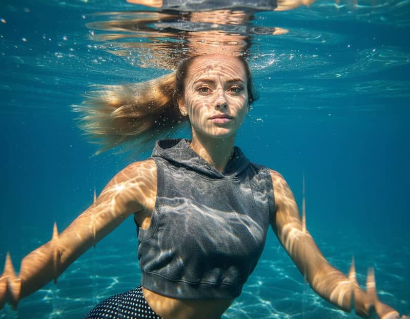 A beautiful girl with big green eyes slanted almond-shaped v... - Prompt 3 | grokimages.net - Grok Imagine